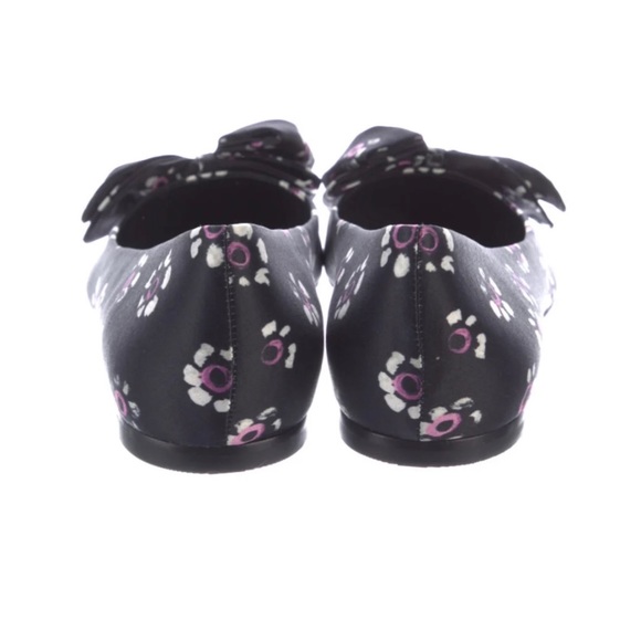 Tory Burch Rosalind Ballet Flat Printed Satin - Picture 3 of 6